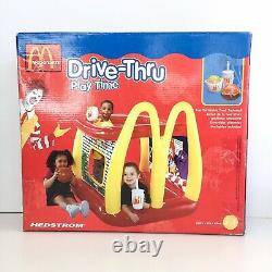 VINTAGE McDonald's Drive Thru Play Time Inflatable 2002 IN BOX Fast Food- RARE