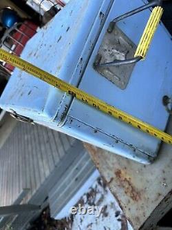 VINTAGE PROGRESS Pepsi Cola Metal Ice Cooler ORIGINAL RARE