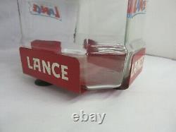 VINTAGE STORE ADVERTISING LANCE CRACKERS WithSTAND COUNTER BIN DISPLAY RARE M-951