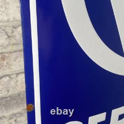 VOLKSWAGEN Enamel Sign 23.6x15.7 (60x40cm) Rare Retro Vintage Service Wall Sign