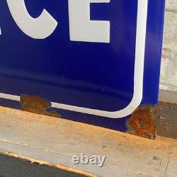 VOLKSWAGEN Enamel Sign 23.6x15.7 (60x40cm) Rare Retro Vintage Service Wall Sign