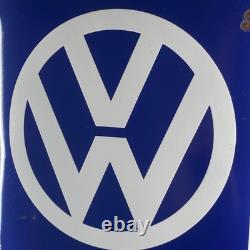 VOLKSWAGEN Enamel Sign 23.6x15.7 (60x40cm) Rare Retro Vintage Service Wall Sign