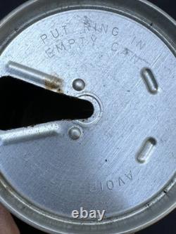 VTG 1960s Pepsi-Cola Flat Top Can UK Issue Schweppes Rare Steel Punch Can