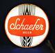 VTG 1970th Rare Schaefer Beer hanging Lighted Bar Advertisement 13 Sign works
