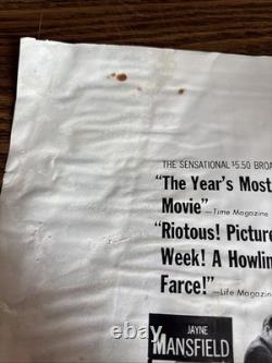 VTG Rare 1957 Advertising Mock Sample Poster Will Succeed Spoil Rock Hunter