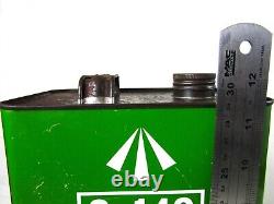V-VERY Rare Vintage Burmah Castrol Broad Arrow MOD 5 Ltr Trade Package Oil Can