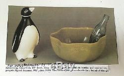 Vernon Kilns Coca Cola pottery bowl 1950s vtg advertising RARE Collector