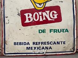 Very RARE Vintage DISNEY Donald Duck Pascual Boing Advertisement Signs, 1950s