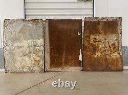 Very RARE Vintage DISNEY Donald Duck Pascual Boing Advertisement Signs, 1950s