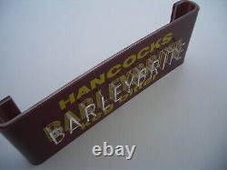 Very Rare 1960's Vintage Hancocks Barley Brite Keg Bitter Beer Advertising Sign