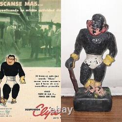 Very Rare Argentina Vintage Advertising Figure Cliper Jockstrap Underpants 1950s