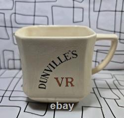 Very Rare Dunville's VR Whiskey Jug Made In London Orange VR Lettering Vintage