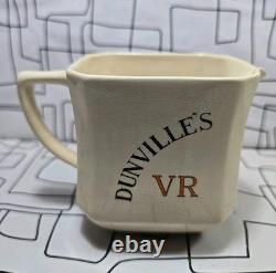 Very Rare Dunville's VR Whiskey Jug Made In London Orange VR Lettering Vintage