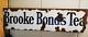 Very Rare Falkirk Genuine Original Enamel Sign Brooke Bond Tea Antique