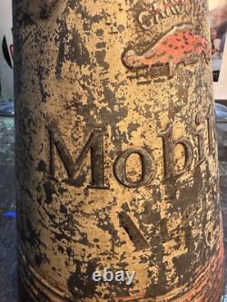Very Rare Original Vintage Mobil Oil Gargole Oil Dispenser