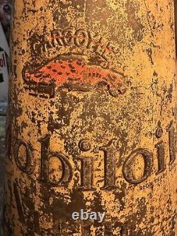 Very Rare Original Vintage Mobil Oil Gargole Oil Dispenser