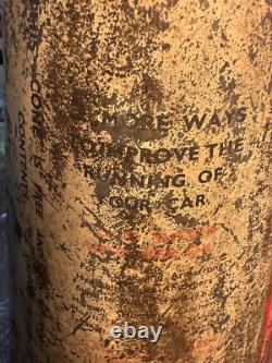 Very Rare Original Vintage Mobil Oil Gargole Oil Dispenser