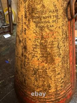 Very Rare Original Vintage Mobil Oil Gargole Oil Dispenser
