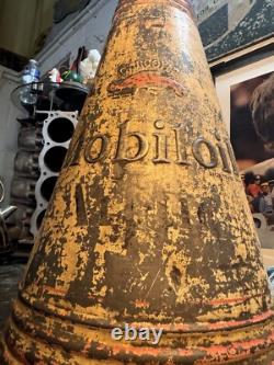 Very Rare Original Vintage Mobil Oil Gargole Oil Dispenser