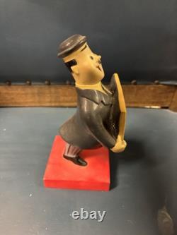 Very Rare Vintage 1950s Join The Double Diamond Club Resin Figure