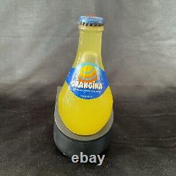 Very Rare Vintage Bar Mounted Bottle Opener Advertising ORANGINA Man Cave