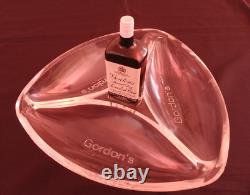 Very Rare Vintage Gordon's Gin Plastic Segment Serving Dish/tray