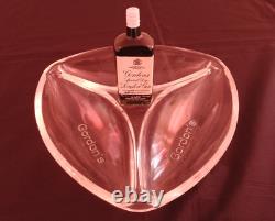 Very Rare Vintage Gordon's Gin Plastic Segment Serving Dish/tray
