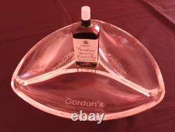 Very Rare Vintage Gordon's Gin Plastic Segment Serving Dish/tray