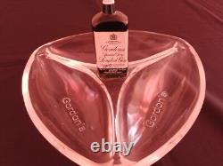 Very Rare Vintage Gordon's Gin Plastic Segment Serving Dish/tray