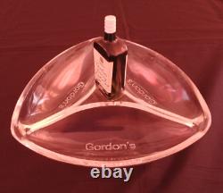Very Rare Vintage Gordon's Gin Plastic Segment Serving Dish/tray