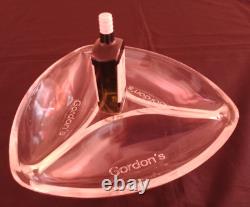 Very Rare Vintage Gordon's Gin Plastic Segment Serving Dish/tray