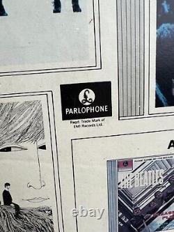 Very Rare Vintage The Beatles Shop Display Sign For Parlophone Records