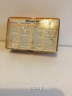 Very rare Vintage Hollywell decibel meter 1970 collectors Sound Tester Prop