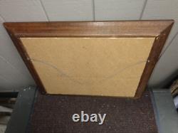 Victor His Masters Voice Nipper Dog Wall Mirror Sign Rare Vintage Advertising