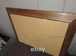 Victor His Masters Voice Nipper Dog Wall Mirror Sign Rare Vintage Advertising