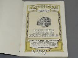 Vintage 1910s Massey Harris Full Line General Catalog Color Plates 180pgs RARE