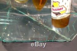 Vintage 1950s Falstaff Beer Ice Cube Advertising Sign Rare & Very Nice LOOK READ