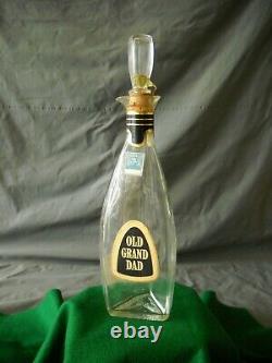 Vintage 1956 Old Grand Dad I Dream Of Jeannie Bottle With Stopper Rare Tv Show