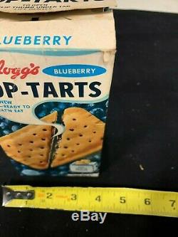Vintage 1964 RARE Kellogg's Pop Tarts Blueberry Advertising Box Old School Food