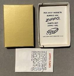 Vintage 1970's Zippo Lighter Canon Camera Advertising Unfired New With OG Box Rare