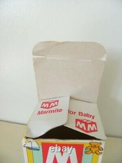 Vintage 1980's Marmite Baby's First Jar Empty Jar With Box 57g Rare