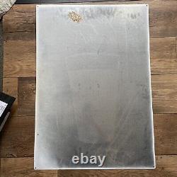 Vintage 1990's Guinness Metal Advertising Sign. A1 size Rare Great Condition