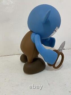 Vintage 1991 Nicholas Deakins Shoes Large Advertising Designer Vinyl Figure Rare