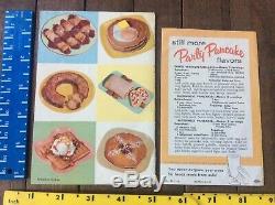 Vintage (2) ORIGINAL 1950s Aunt Jemima Recipes & Rare Disneyland Brochure