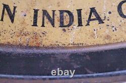 Vintage Advertisement Tin Litho Sign Tray Cutler And Palmer Liquer England Rare
