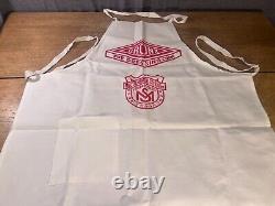 Vintage Advertising Apron Bronx Fur Dressing Corp. Master, Mancini Stern Rare