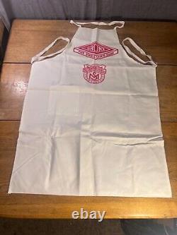 Vintage Advertising Apron Bronx Fur Dressing Corp. Master, Mancini Stern Rare