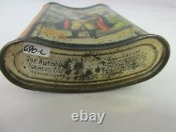 Vintage Advertising Empty Rare Continental Cubes Verical Pocket Tin 640-l