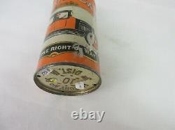 Vintage Advertising Empty Rare Yellow Cab Tall Cigar Tobacco Tin 542-n
