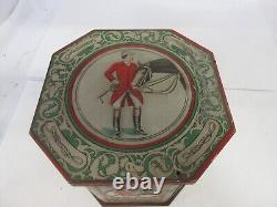 Vintage Advertising Empty Whip Rare Canister Tobacco Tin 968-d